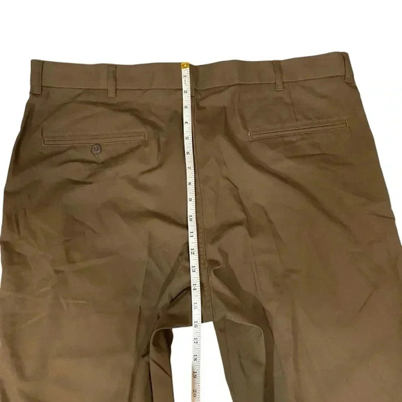 NWT UPS Men's Uniform Pants Twinhill Brown/Khaki Flat Front Driver Workwear  42 - Picture 14 of 16